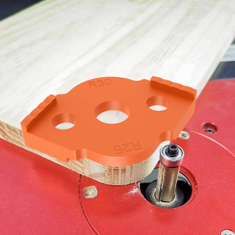 Radius Quick Jig,Router Jig,Radius Jig,Router Templates for Woodworking, ABS+High Hardness