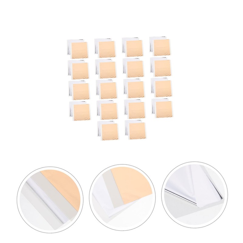 Tofficu 200sheets DIY Craft Transfer Foil Heat Transfer Foil for