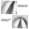 LABRIMP 2pcs Shaped Stainless Steel Condiment Bottles and Design for