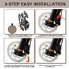 5 Pairs Bike Brake Pads, Low Noise Disc Brake Pads