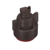 TeeJet TTI Flat Fan 110° Spray Tip/Cap Combo Rated 0.50 GPM @ 40 PSI Farmer Bob's Parts TTI11005-VP-CE, Brown
