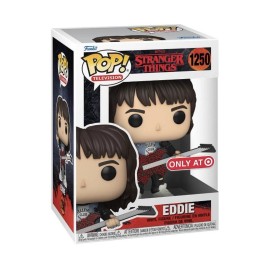 Funko Pop! Stranger Things: Eddie #1250 Target Exclusive New Ships w/ Protector
