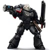 JOYTOY Warhammer 40K Raven Guards Interstellar Warrior Sergeant Ashan 1/18