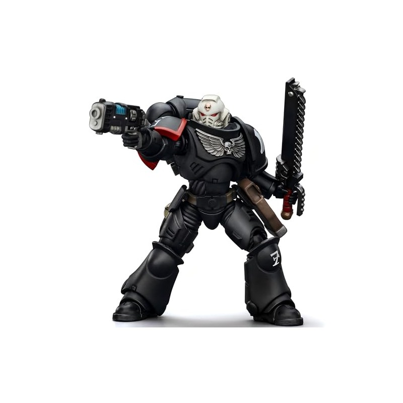 JOYTOY Warhammer 40K Raven Guards Interstellar Warrior Sergeant Ashan 1/18