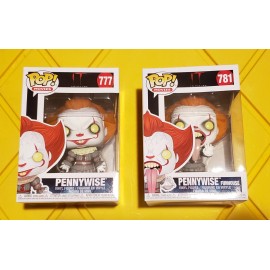 Funko Pop IT Lot: Pennywise 777, Pennywise 781, 13 -Funko Mini's