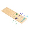 Folding African Stone Game Wooden Intellectual Logic Thinking Training Parent