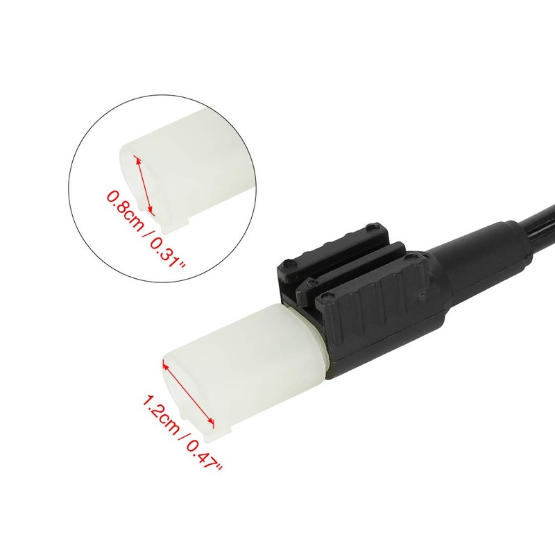 X AUTOHAUX SEM500080 Front Rear Brake Pad Electronic Wear Sensor