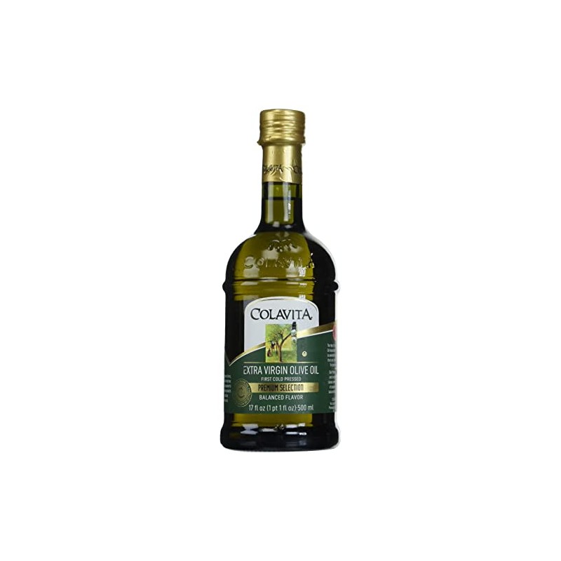 Colavita Extra Virgin Olive Oil Timeless, Cholesterol Free, 17 Fluid