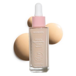 MCoBeauty - Miracle Hyaluronic Tinted Serum - 0.5-2 Very Light - Skincare-Infused Hydrating Skin Tint with Hyaluronic Acid - Buildable & Medium Coverage Moisturizing Serum Foundation - Cruelty Free