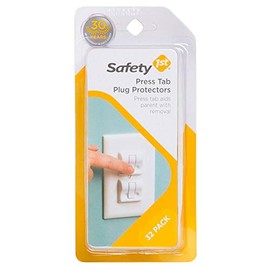 Safety 1st Press - Protectores de enchufe (32 unidades)