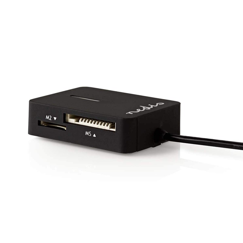 NEDIS CRDRU2300BK Card Reader | Multicard | USB 2.0