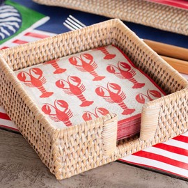Entertaining with Caspari Lobsters, Cocktail Napkin, Pack of 20