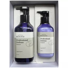 Beyond 비욘드 프로페셔널 디펜스 샴푸 650ml 증량 기획세트 (샴푸650ml +트리트먼트200ml) Beyond Professional Defense Shampoo 650ml Large Capacity Set (Shampoo 650ml + Treatment 200ml)