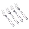 VANRA 4-Piece Children Forks Set Stainless Steel Kids Dinner Forks