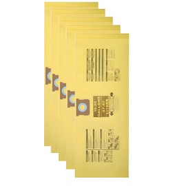 AirX Filters Replacement for 15-22 Gallon Filter Bags for Shop-Vac Vacuums, 5-Pack