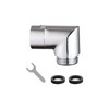 Walkinginrain 90 degrees Shower Head Elbow Adapter, Shower Arm Elbow