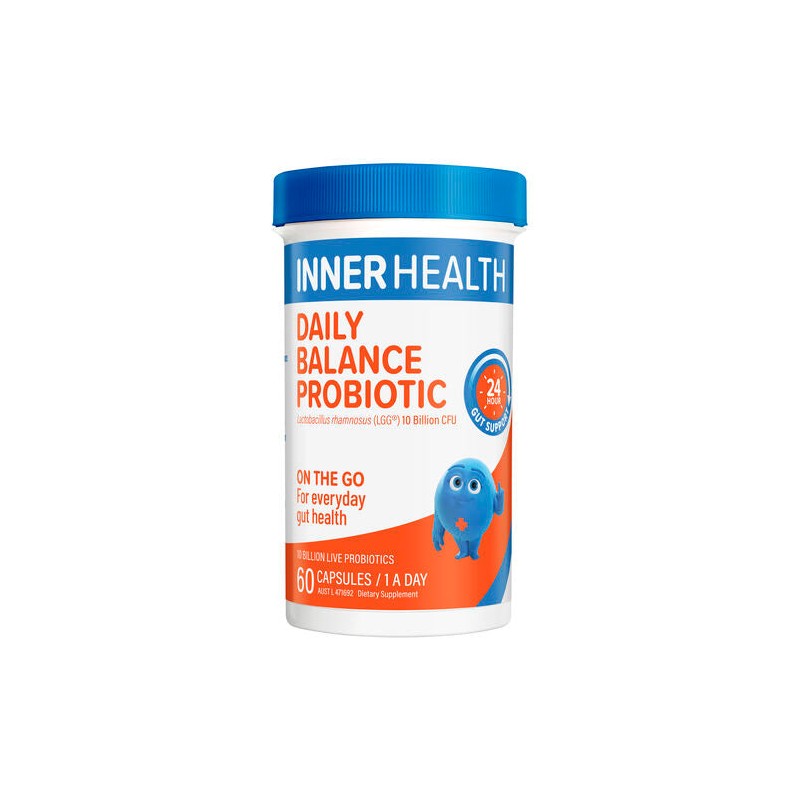 Inner Health Daily Balance Probiotic 60 Capsules