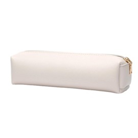 Copeflap Pen Case, Large Capacity, Pencil Case, Pen Pouch, Adult, Simple, Stylish, Solid Color, Chuck, white, Modern