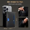 Frapkom Wallet for Men 8-11 Cards, Smart Pop Up Card