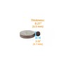Furnigear Felt Pads Small 3/8" Felt Pads for Cabinet Doors