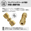 sakurawing Brake Pipe Connector 3/16 Joint Fittings, 0.19 inch (4.8