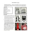 GYUKSIA Dirt Bike Luggage Rear Rack Compatible for CRF450L CRF450RL
