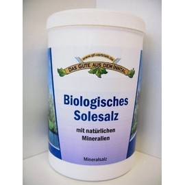Biologisches Sole Badesalz natur 1000 g - IN