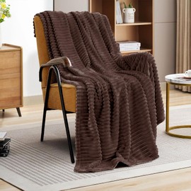 Kuscheldecke Flauschig Decke Wolldecke Blanket 100x150 Sofa Kuscheldecke Blanket Braun Flauschig Warme wohn- & Kuscheldecken Decke für Couch Winter Sherpa Decke