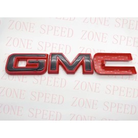 Auto GMC 2021-2023 GMC YUKON YUKON XL Front Rear Tailgate Black Red OVERLAY Emblem