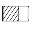 Mahle Original 607 77 N2 Piston Ring Set