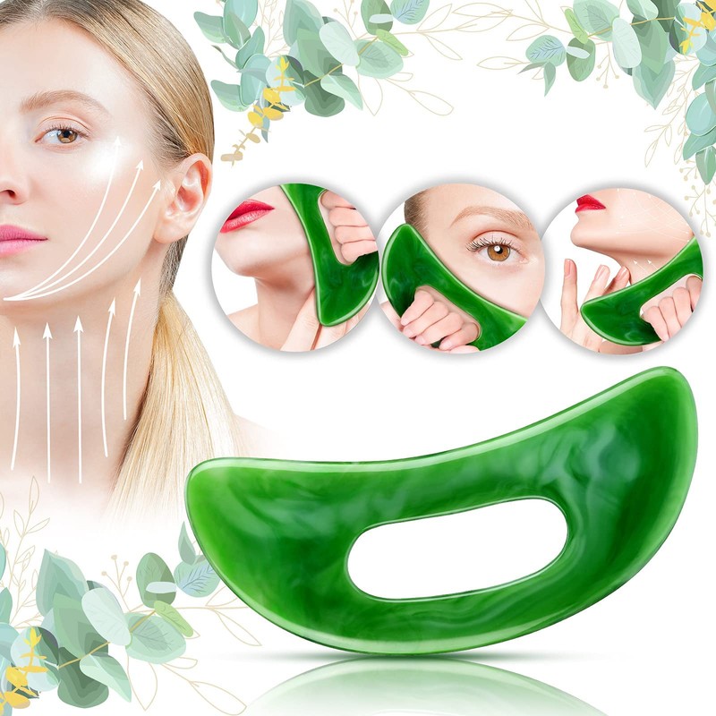 Gua Sha Massage Tool with Handle Resin Massage Tools Lymphatic