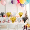6 Pack Metallic Foil Spray Centerpiece, Glittery Party Star Table
