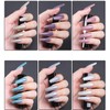 Biutee Color Gel Nails, 6 Colors, Flash Nail Gel Set,