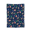 Christmas Santa Claus Throw Blanket Soft Cozy Plush Warm Fleece