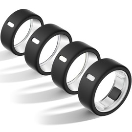 Cover Compatible for Oura Ring Gen 4/3 Horizon/Gen 3 Heritage, Surport Charging with Cover on, Anti-Scratch TPU Oura Ring Protector for Men Women Workout Gym