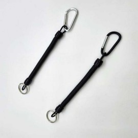 Carabiner spring link silver camping carabiner 3ea