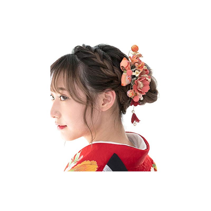 Soubien Coming of Age Ceremony, Hair Ornament, Kimono, Graduation Ceremony,