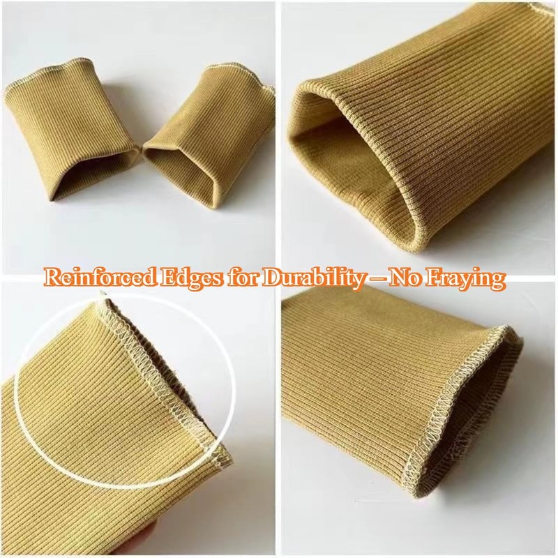 OCTHIRLZ Finished Edge Ribbing Cuff Fabric for Sewing, Stretch Cotton