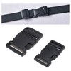 VGOL 8PCS Plastic Quick Side Release Buckle Clips Contoured Side