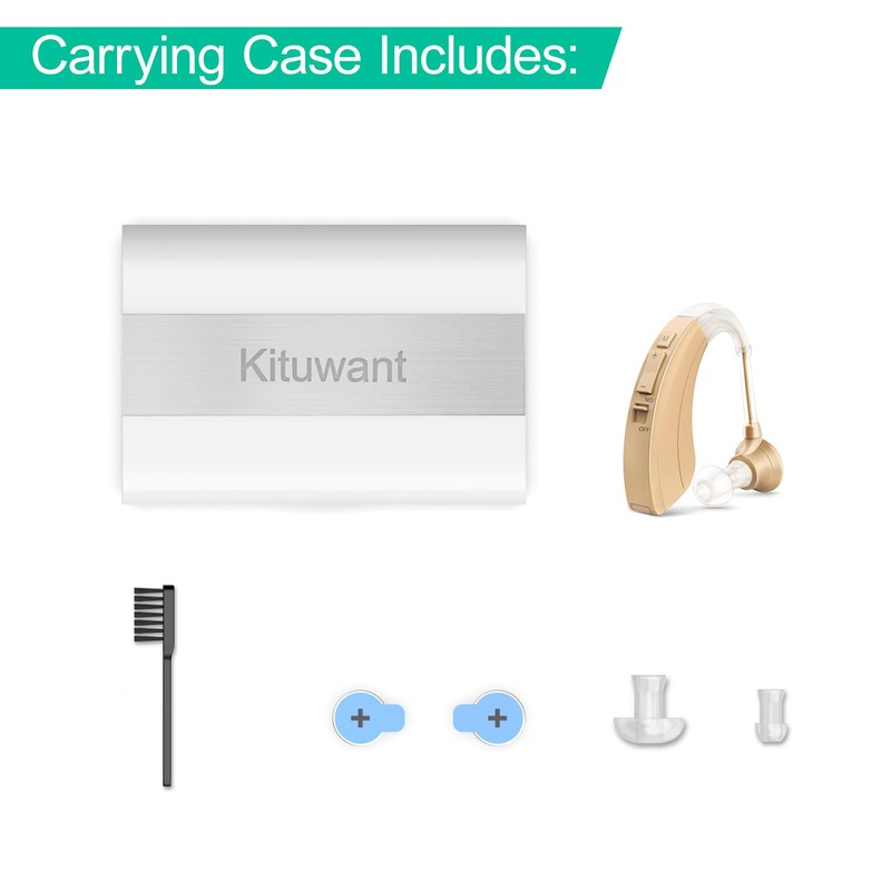 Kituwant Hearing Aid for Seniors and Adults, Digital Hearing Amplifier,