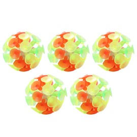 TOYANDONA 1 Bag Funny Ball Toy Party Toy Glowing Suction Cup Creative Suction Ball Toy for Children Girls