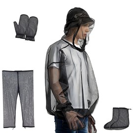 Mosquito Netting Insect Repellent Clothing Mosquito Bug Jacket Full Body Mosquito Net Suit Mosquito Shirt Proof Resistant