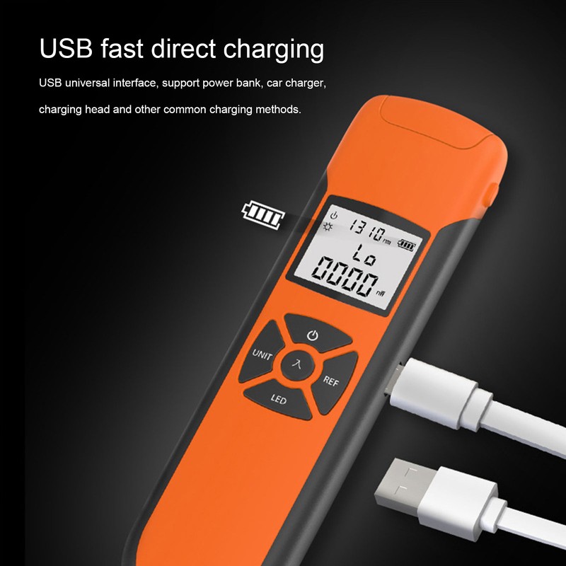 Optical Power Meter High Accuracy Ultra Long Standby Portable with