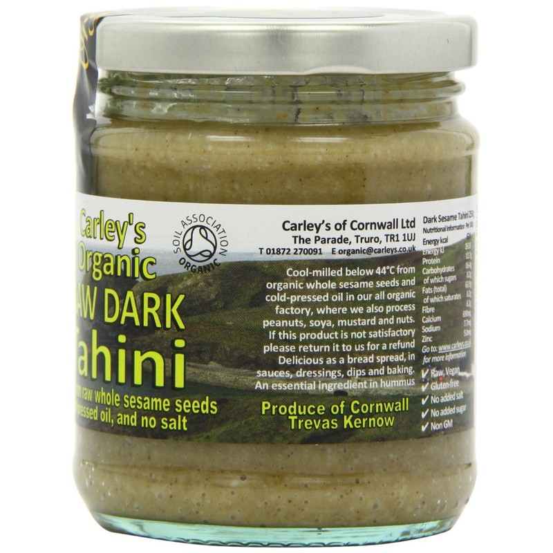 Org Raw Dark Tahini (250g) - x 2 *Twin DEAL