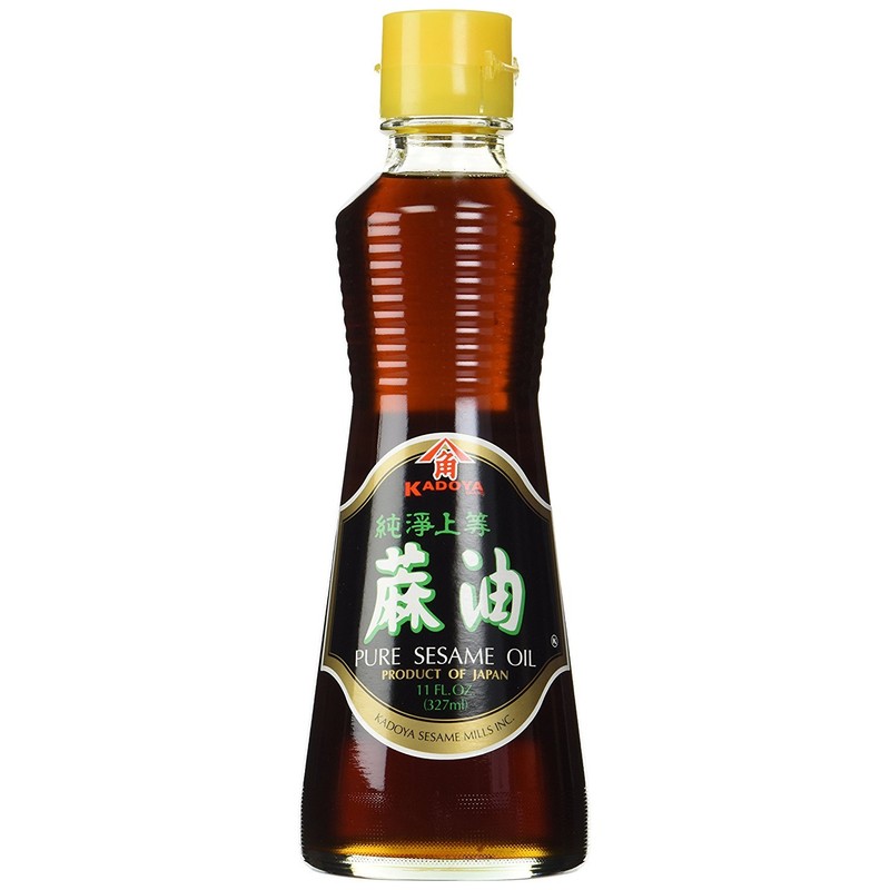 Kadoya Brand 100% Pure Sesame Oil (Sesame Oil 11 OZ,