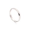 Sterling Silver Ring 3mm Band In Sizes G-Z (R)