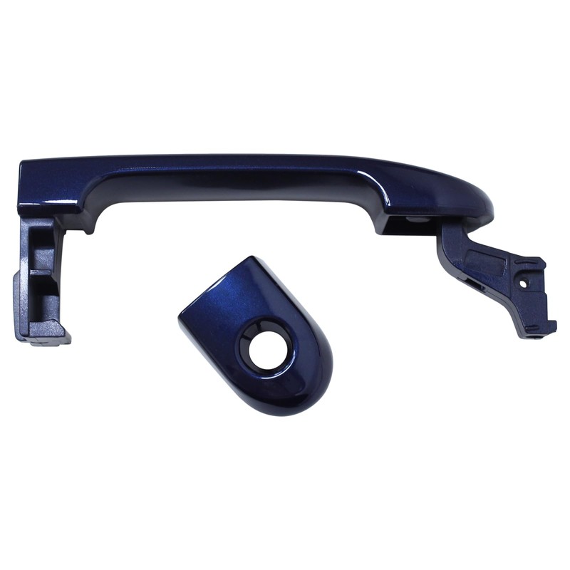 MOTOKU Blue Exterior Door Handle with Keyhole for Nissan Versa