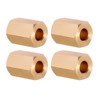 INJORA 12g/Set Brass Wheel Hex Hub 10mm Extenders Adaptor for