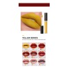 O Diy Liquid Lipstick Set 5pcs Black White Blue Yellow