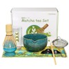 Qxeutm Matcha Set of 7 Premium Matcha Tea Set with